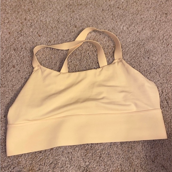 Athleta sports bra pale yellow size xl - Picture 1 of 6